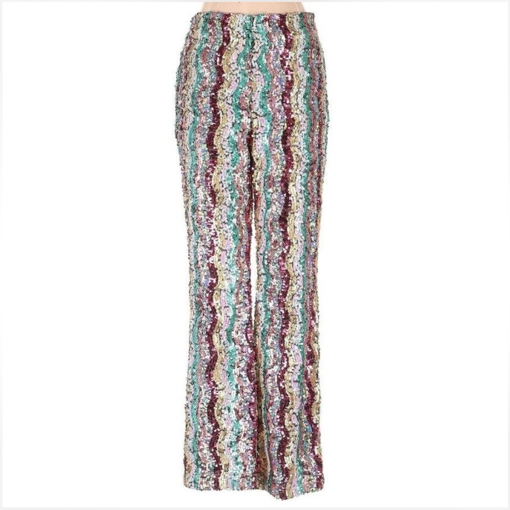 Free People Vibrant Sequin Maxi Skirt